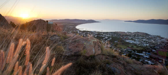 Sunset view of Townsville